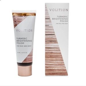 VOLITION TURMERIC BRIGHTENING POLISH face -& body *NEW*